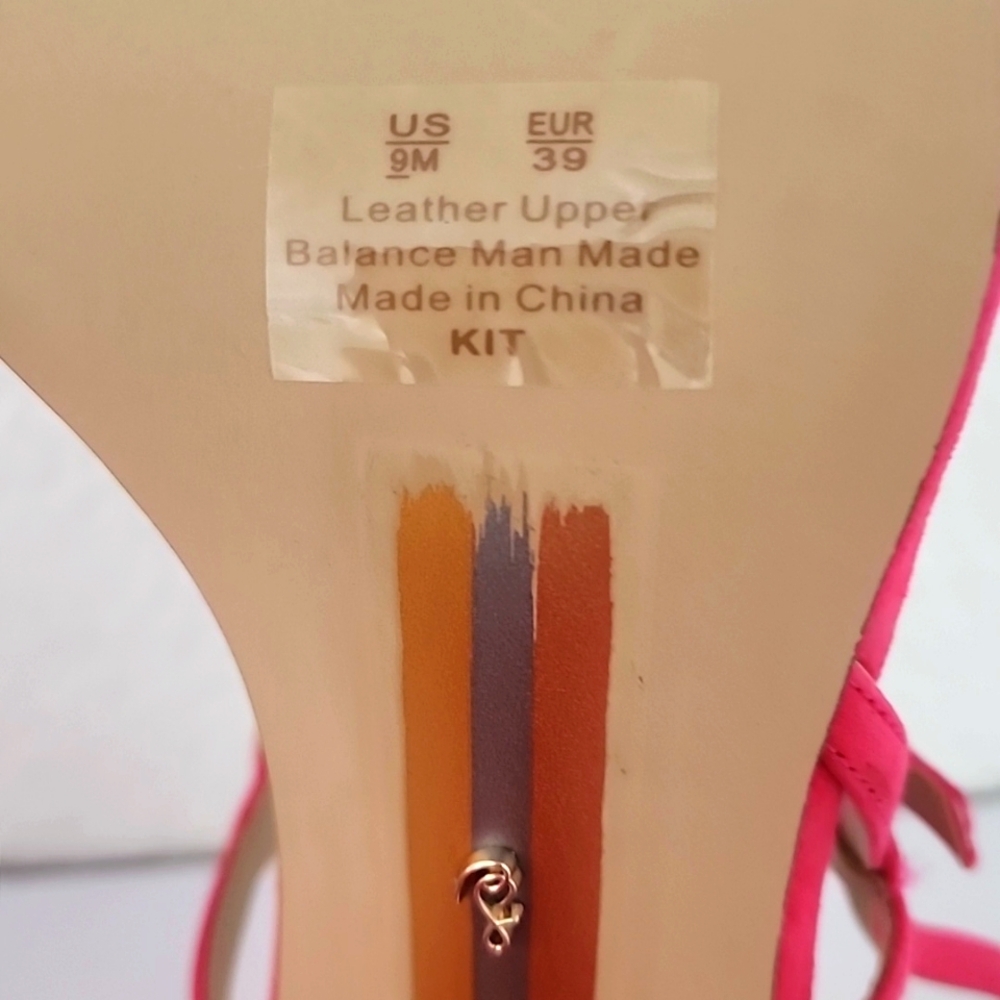 Sam Edelman Women's Kit Slingback, Block Heeled, Leather NIB Sandals. Size 9M - Picture 10 of 16